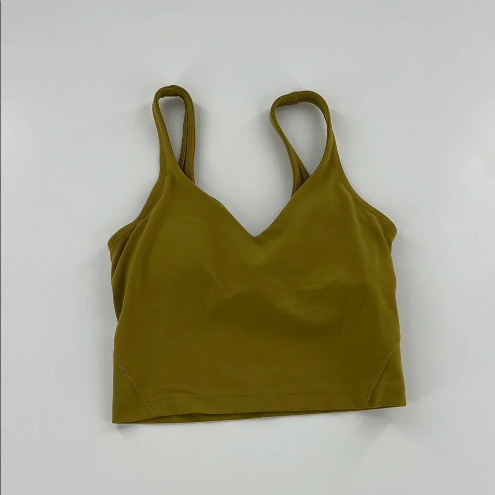 Lululemon‎ Align Tank Auric gold size 2